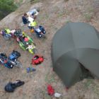 Campement après Tignet