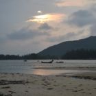 Départ des pêcheurs le soir