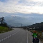 Milio fonce vers les montagnes