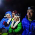 Soirée fraîche en famille