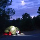 Campement au bord du chemin