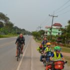 Avec notre ami cycliste de Warmshower
