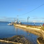 Petit déjeuner sur le port