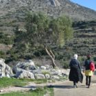 Promenade entre mère et fille