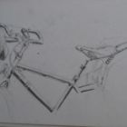 Croquis du vélo de Flo