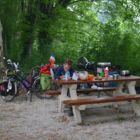 Mélanie au travail dès le matin