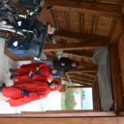 A l'abri sous l'observatoire