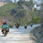 Au milieu des scooters