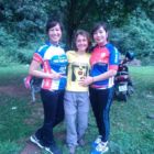 Mélanie et ses copines cyclistes