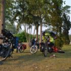 Première pause au stade