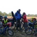 En famille à la fraicheur du matin