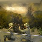 Scène de guerre au musée