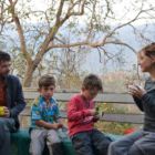 Petit déjeuner en terrasse