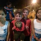 Les selfies avec les enfants