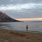 Milio prêt à se baigner