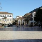 Place tranquille de Nauplie