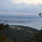 Vue du camping de Trieste