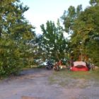 Campement près du centre de Bordeaux