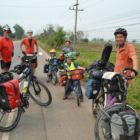 Rencontre de cyclistes hollandais