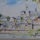 Aquarelle de Nevers