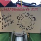 France Vietnam, total 9000km