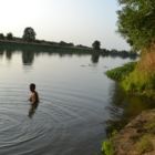 Baignade dans la Loire
