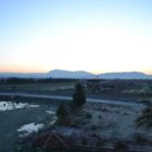 Lever de soleil sur les montagnes