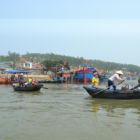 Vélos sur les barques
