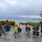 Départ de la plage